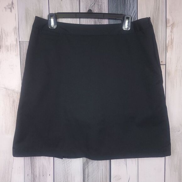 Adidas Black Tennis Skort Size 10 - Picture 1 of 7